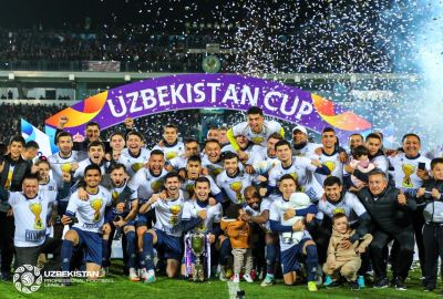 Uzbekistan Cup award ceremony 