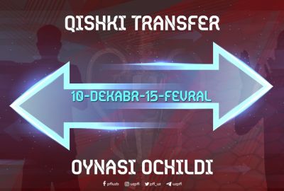 Qishki transfer oynasi ochildi