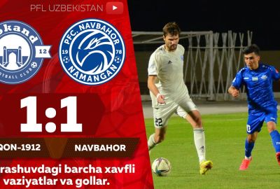 Coca-Cola Superliga, 16-tur: “Qo‘qon-1912” – “Navbahor” 1:1