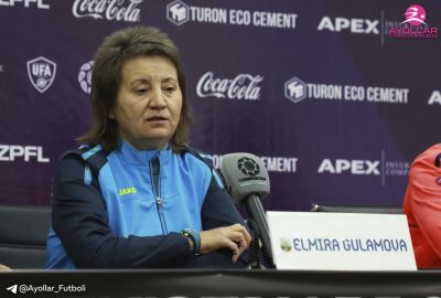 Elmira Gulamova: Ertaga barcha futbol ishqibozlari ayollar futboli ham tomoshabop ekanligiga guvoh bo‘lishadi