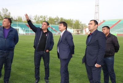 Руководство ПФЛУз ознакомилось с подготовкой футбольного клуба «Металлург» к новому сезону