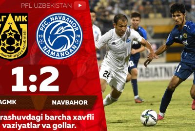 Coca-Cola Superliga, 13-tur: AGMK – “Navbahor” 1:2