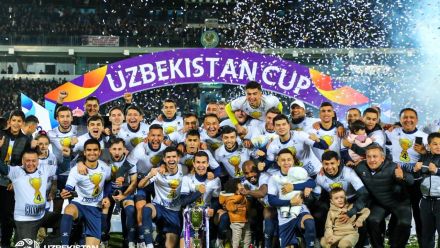 Uzbekistan Cup award ceremony 